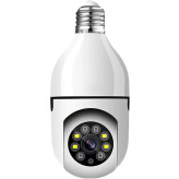 دوربین لامپی چرخش 360 درجه قابل کنترل با نرم افزار v380 اصل