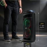 اسپیکر پارتی باکس قابل حمل مدل Brodu BTS2261 به همراه میکروفن