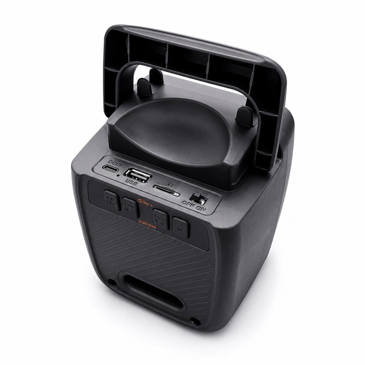 اسپیکر بلوتوثی قابل حمل SING-E مدل ZQS1360 سایز ۳ اینچ